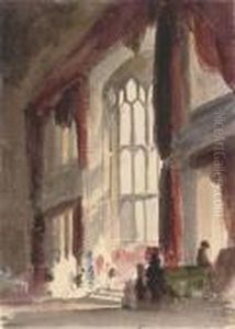 The Great Hall At Fawsley by Harriet Cheney