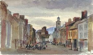 Carrick From The Inn (illustrated); And Galway's Castle