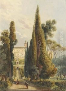 The Villa Borghese, Rome by Harriet Cheney