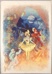 Musee Grevin, Theatre Des Fantoches by Jules Cheret