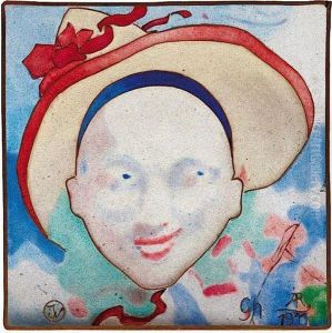 Tete De Pierrot by Jules Cheret
