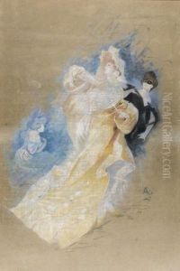 Der Maskenball by Jules Cheret