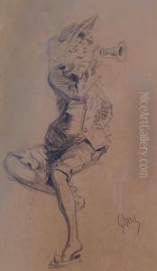 La Musicienne by Jules Cheret