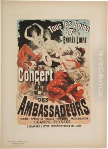 Concert Des Ambassadeurs by Jules Cheret