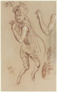 Etudes De Femme by Jules Cheret