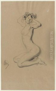 Etude De Nu by Jules Cheret