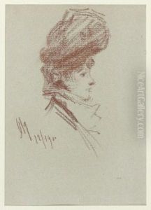 Elegante Au Chapeau by Jules Cheret