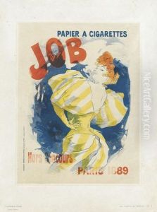 Papier A Cigarettes Job by Jules Cheret