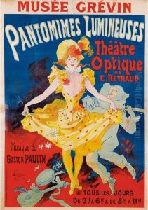 Thetre Optique Du Musee Grevin by Jules Cheret