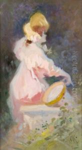 Jeune Fille Au Tambourin