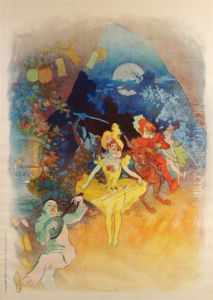 Musee Grevin. Theatre Les Fantoches by Jules Cheret