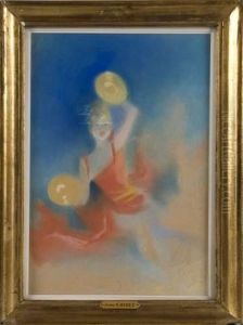 Les Cymbales by Jules Cheret