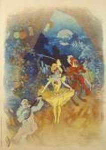 Musee Grevin. Theatre Les Fantoches by Jules Cheret