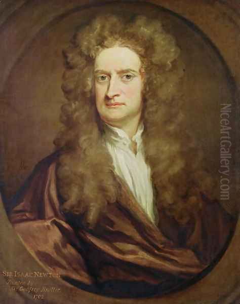 Portrait of Isaac Newton 1642-1727 - view 1