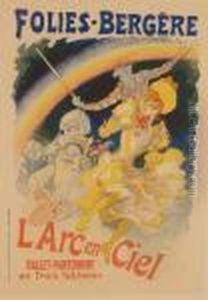Folies Bergere by Jules Cheret