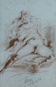 Nu Allonge by Jules Cheret