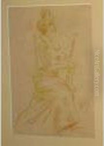 Elegante A La Chaise by Jules Cheret