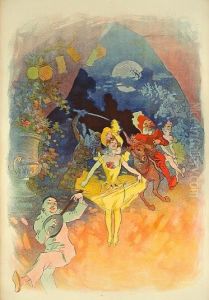 Musee Grevin. Theatre Les Fantoches by Jules Cheret