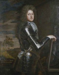 Portrait of William Cavendish 1st Duke of Devonshire 2 by Sir Godfrey Kneller