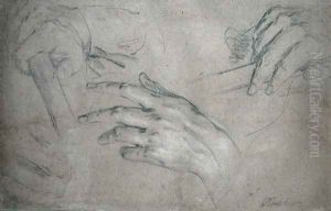 Study for the hands of a commander