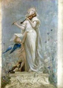 Euterpe. by Jules Cheret
