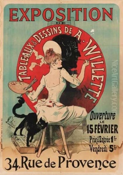 Exposition De Tableau Et Dessin De A. Willette - view 1
