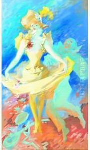 Danse Avec Pierrot by Jules Cheret