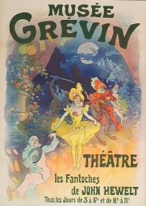 Musee Grevin. Theatre Les Fantoches by Jules Cheret