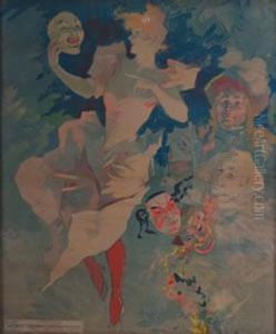 The Masked Ball by Jules Cheret