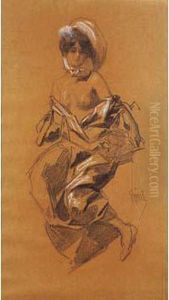 Etude Pour Une Farandole. by Jules Cheret