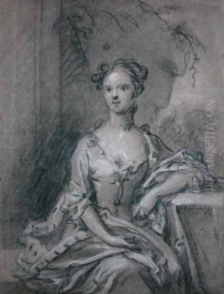 Study for a portrait of a Lady - view 1