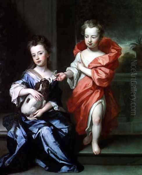 Two Children perhaps of the Howard Family - view 1