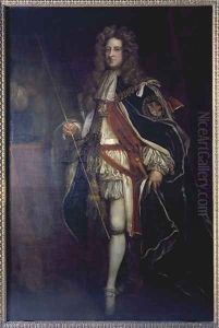 Portrait of William Cavendish 1st Duke of Devonshire by Sir Godfrey Kneller