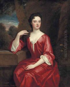 Portrait of Lady Elizabeth Harley, Marchioness of Carmarthen by Sir Godfrey Kneller
