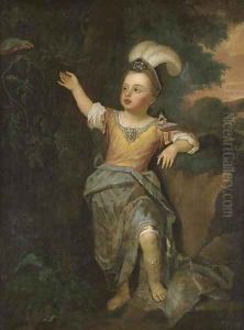 Portrait Of Charles Fitzroy, Afterwards 2nd Duke Of Grafton by Sir Godfrey Kneller
