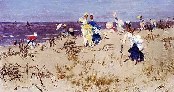Elegant Women On The Beach - view 1