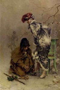 A Winter Escapade by Frederick Hendrik Kaemmerer