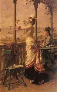 On The Lookout by Frederick Hendrik Kaemmerer