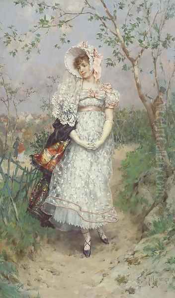 The Promenade by Frederick Hendrik Kaemmerer