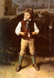 Der Dorfprinz (The Village Prince) by Ludwig Knaus