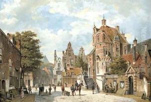 A town in Summer