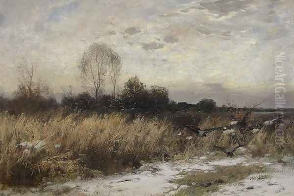 Winter Landscape with Crows - view 1