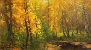 Lake in a Forest Lake in a Forest