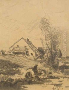 Riverside Farm by Roman Kochanowski