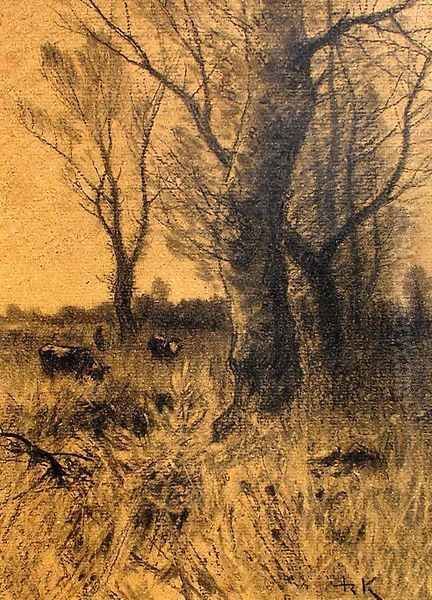 On a Pasture I - view 1