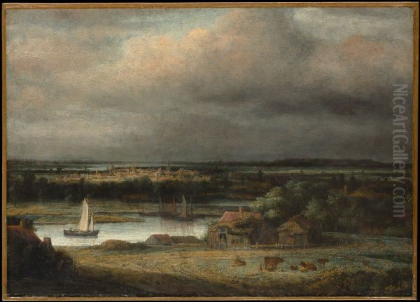 Wide River Landscape - view 1