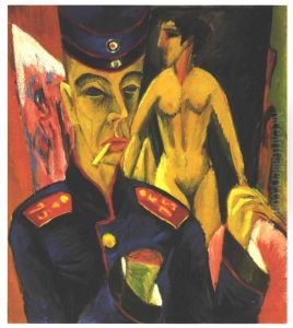 Self-portrait as a soldier