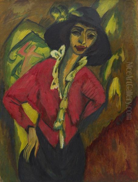 Gerda, Half-Length Portrait - view 1