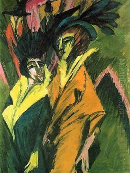 Two Women in the Street - view 1
