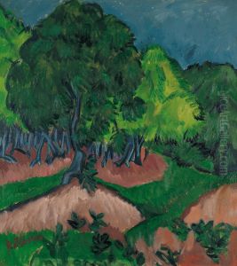 Landscape with Chestnut Tree